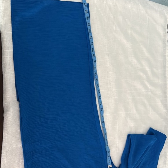 Michaels Royal Blue Wide-Leg Pants - Picture 5 of 6